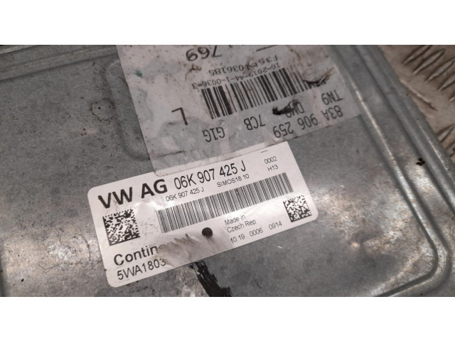 Блок управления двигателя 83A906259, 06K907425J Audi Q3 F3