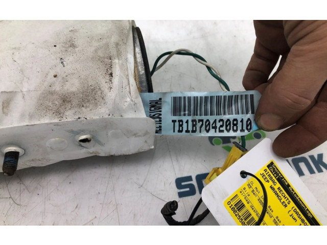 Подушка безопасности пассажира 55314982, 55314982 Jeep Wrangler