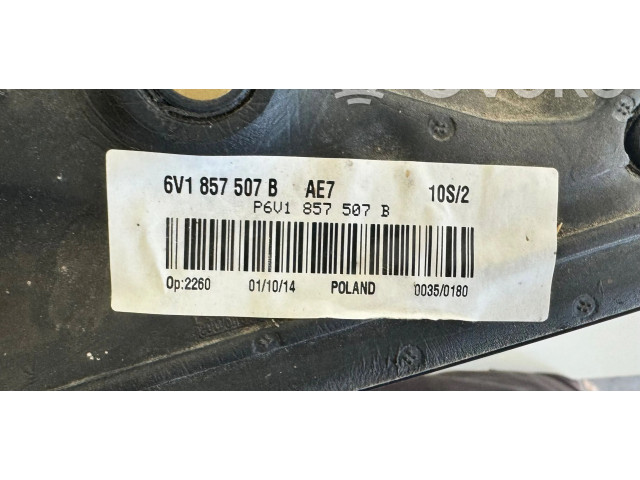 Зеркало электрическое Skoda Fabia Mk3 (NJ) 2015 - 2021 года