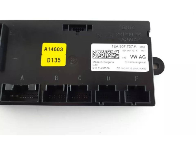 Модуль блока управления кондиционером 1EA907727K, 1EA907727   Volkswagen ID.3
