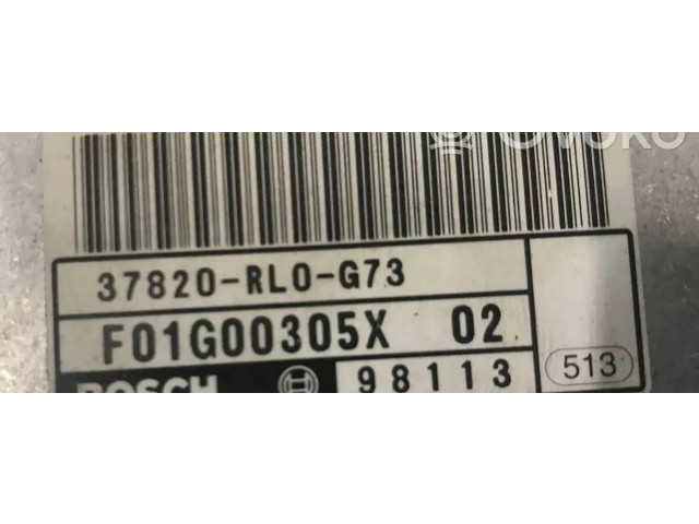 Блок управления двигателем Блок управления 37820RL0G73, 0281015744 Honda Accord