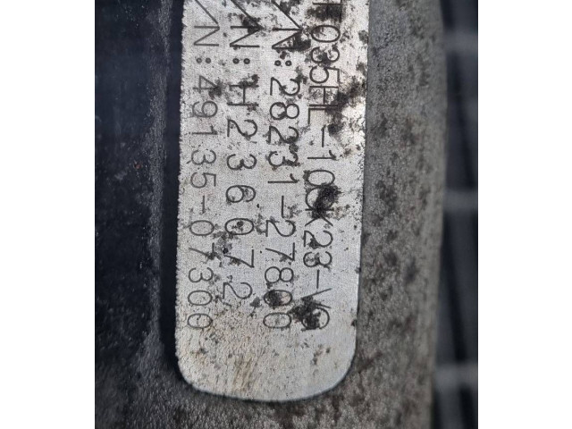 Turbodmychadlo Турбина 2823127800, 4913507300 Hyundai Santa Fe D4EB