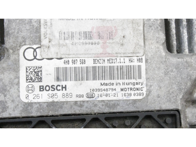 Řídící jednotka 4H0907560A, 0261S05889   Audi A8 S8 D4 4H 2010