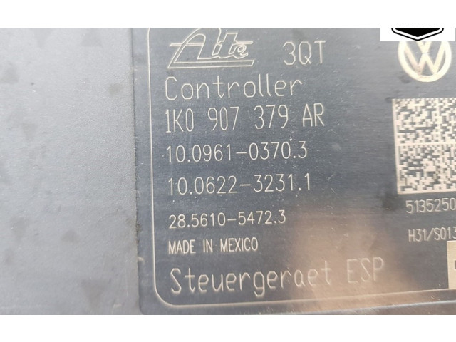 Блок АБС 1K0907379AR, 1K0614517BT Volkswagen Jetta VI 2011 - 2018 года