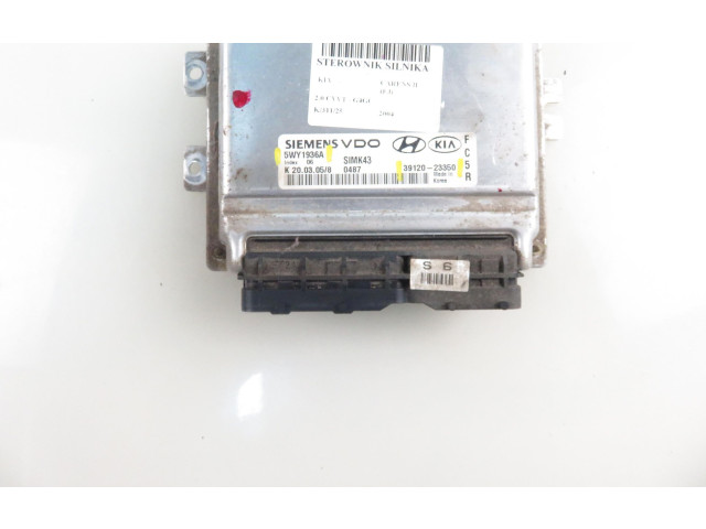 Блок управления двигателя 3912023350, 5WY1936A   KIA Carens II