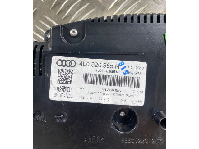 Přístrojová deska Audi Q7 4L 2013 4L0920985N