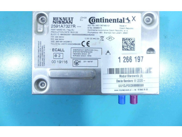 Блок комфорта 2591A7327R, IMPRK1266197 Dacia Sandero III
