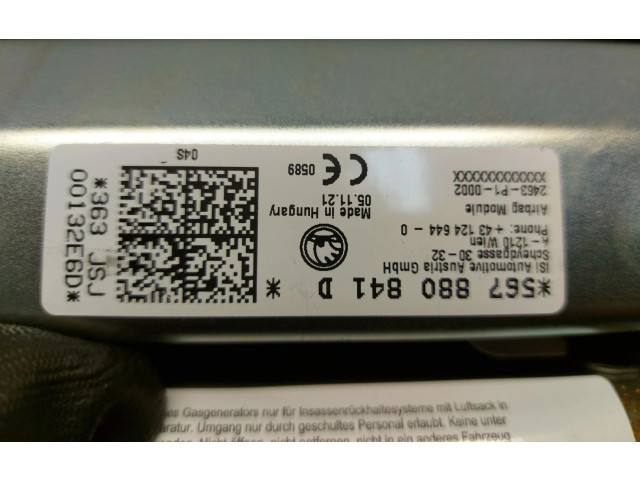 Подушка безопасности для колен 567880841   Skoda Kodiaq