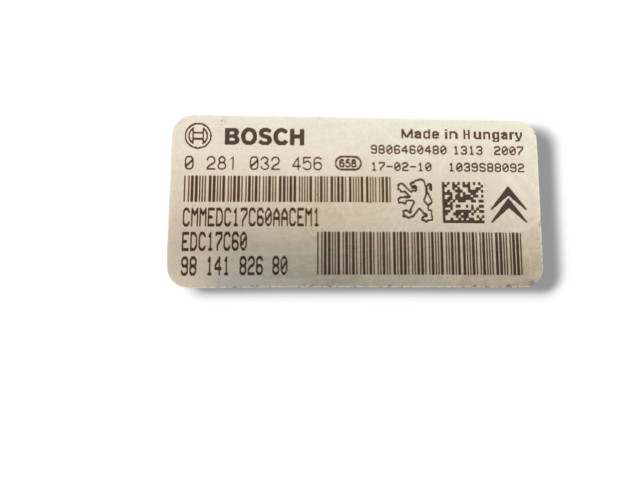 Geschwindigkeitsmesser Cockpit 9814182680, 0281032456   Citroen Jumpy       