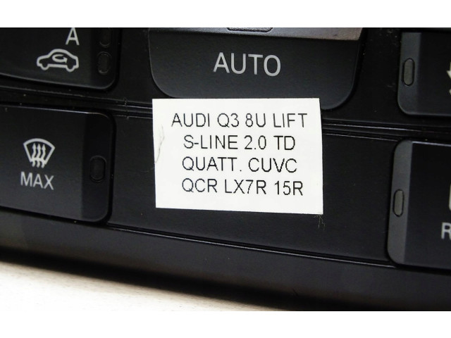 Блок управления климат-контролем 8U0820043F Audi Q3 8U