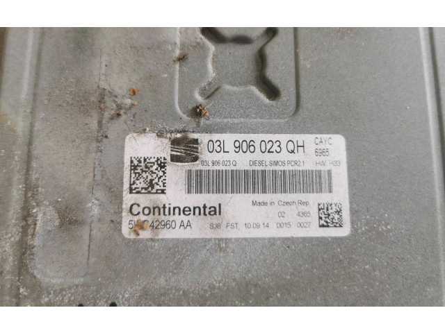 Řídící jednotka 03L906023QH Seat Toledo IV (NH) 2012