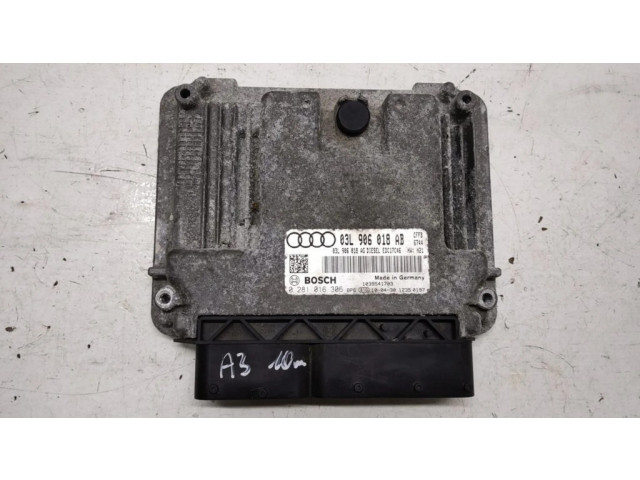 Блок управления двигателя 03L906018AB Audi A3 S3 A3 Sportback 8P