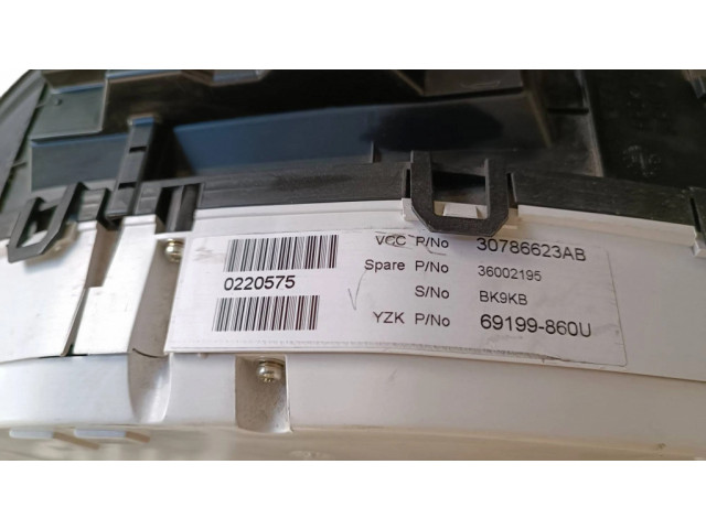 Панель приборов 30786623AB, 36002196 Volvo V70