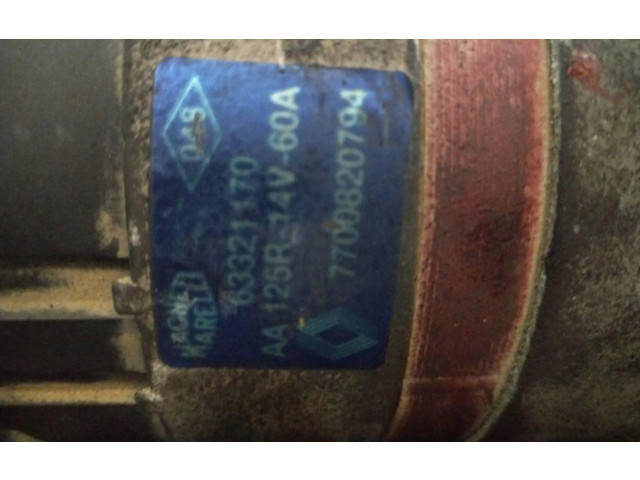 Генератор 63321170   Renault Twingo I      