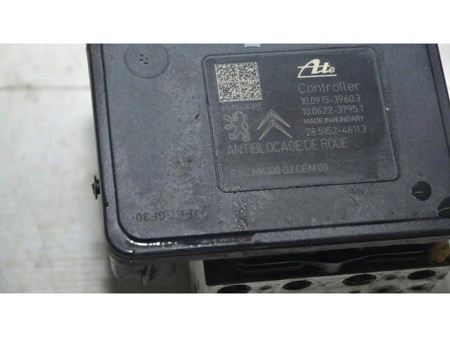Блок АБС 10091539603   Peugeot  2008 I  2013 - 2019 года