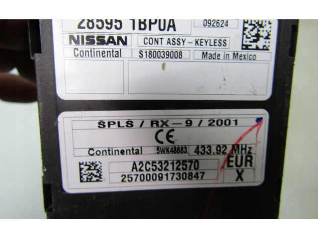 Блок управления 285951BP0A Infiniti G37