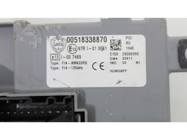 Комплект блоков управления 51908942, 51908942 Lancia Ypsilon