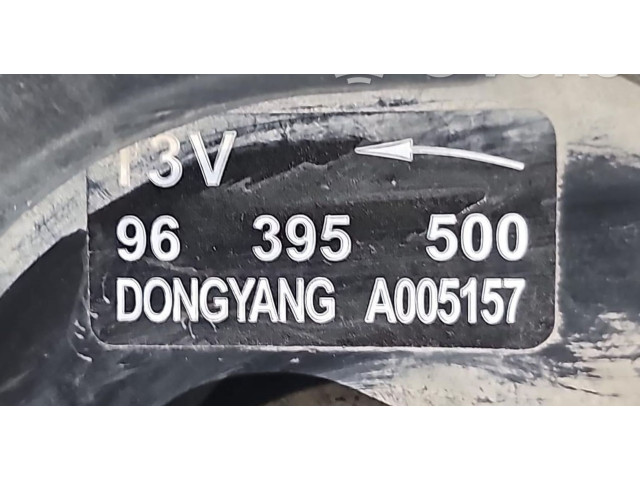 Электрический вентилятор радиаторов 96395500, 96395500 Chevrolet Matiz - года