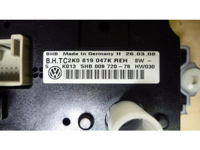 Блок управления климат-контролем 2K0819047K, Y321 Volkswagen Caddy