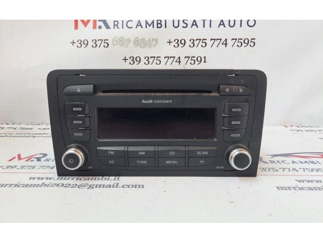 Турбина Радио/ проигрыватель CD/DVD / навигация Audi A3 S3 8P  8P0035186S, 8P0035186S         