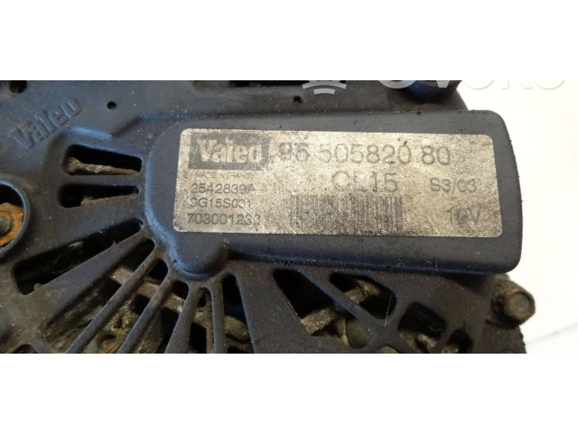 Генератор 9650582080 Citroen Xsara Picasso