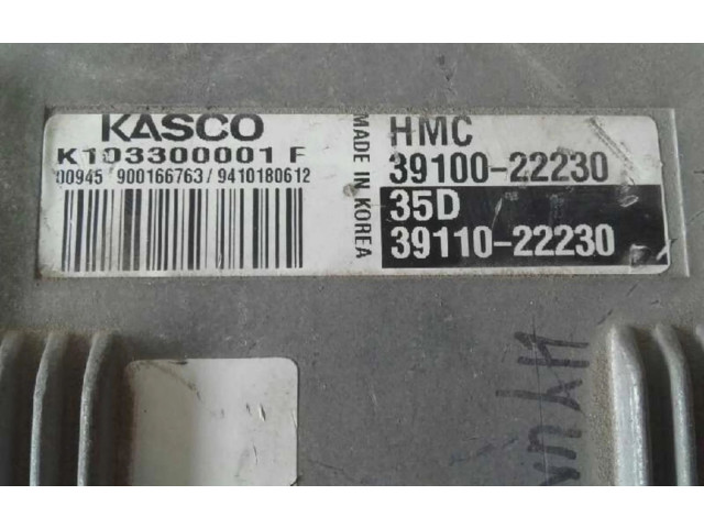 Řídící jednotka 3910022230 Hyundai Accent