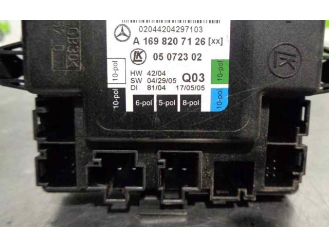 Блок управления A1698207126   Mercedes-Benz A W169