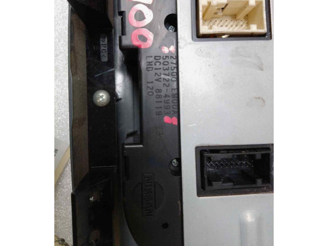 Блок управления климат-контролем 27500EM00A, 27500EM00A   Nissan Tiida C11