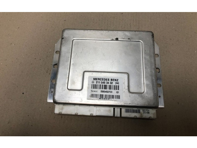 Блок управления 2115453432, 00004537C0   Mercedes-Benz E AMG W211