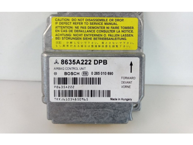 Блок управления надувных подушек 0285010690, 0285010690 Mitsubishi Colt