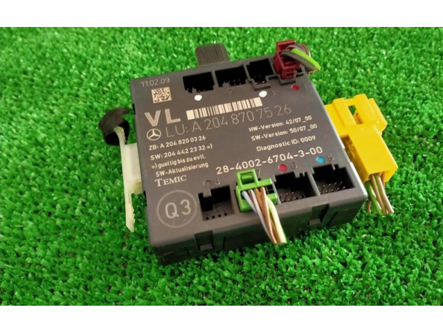 Řídící jednotka A2048707526 Mercedes-Benz GLK (X204) 2009