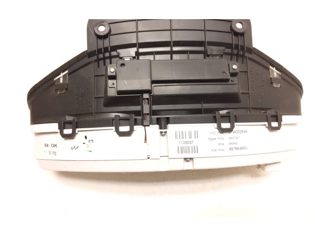 Přístrojová deska  Volvo XC60 2012 31343326AA, 69799640U  