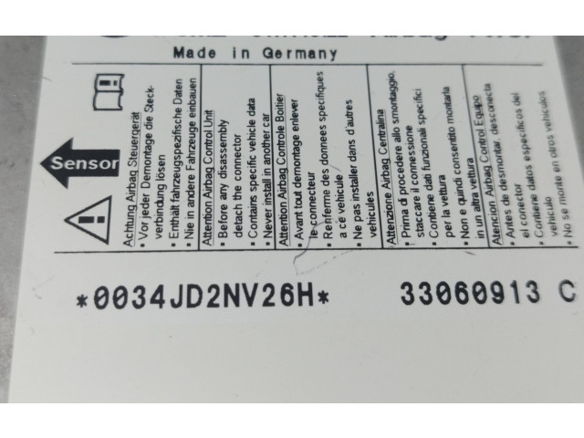 Блок подушек безопасности 1C0909605A, 5WK43122 Volkswagen Transporter - Caravelle T5