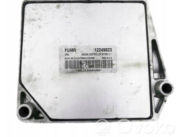 Блок управления двигателем Блок управления 12249823   Opel Meriva A