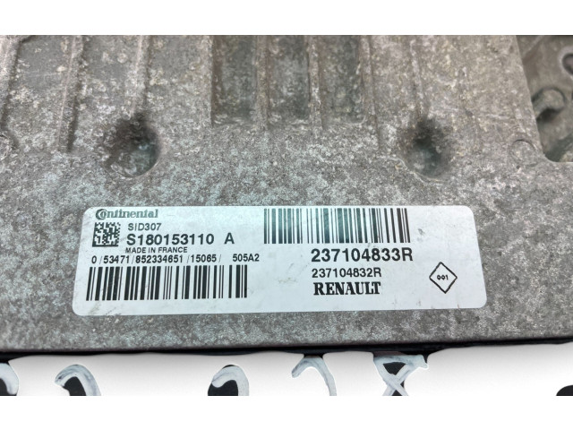 Блок управления двигателем Блок управления 237104833R, S180153110A Dacia Duster