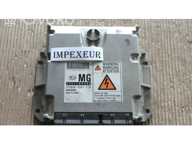 Блок управления двигателя 2758009241 Subaru Outback