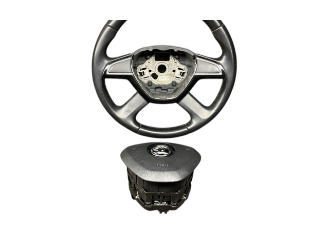 Volant Skoda Octavia Mk3 (5E) 2015 3T0880201F, 5E0419091AA