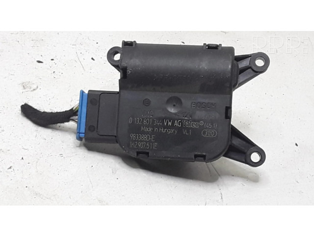 Двигатель задвижки потока воздуха