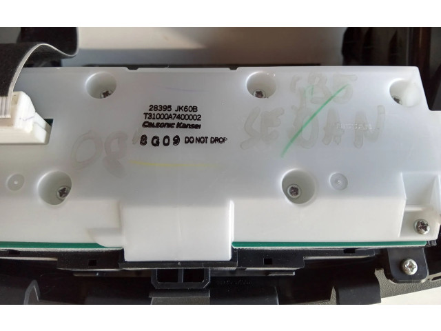 Блок управления климат-контролем 28395JK60B   Infiniti G35