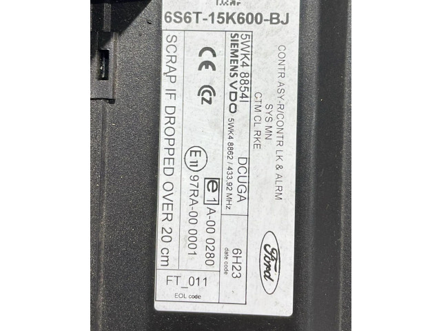 Блок комфорта 6S6T-15K600-BJ, 6S6T-15K600-BJ Ford Fiesta