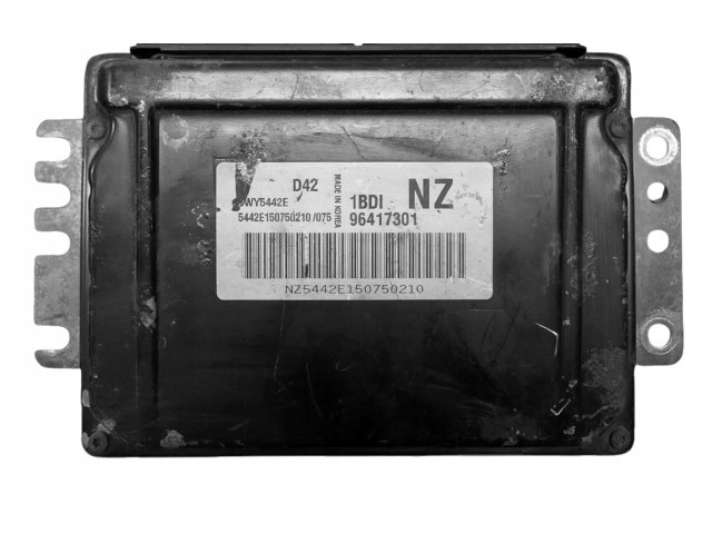 Блок управления двигателя 96417301, 5WY5442E   Chevrolet Matiz