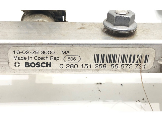 Топливная рампа 0280158181   Opel Meriva B  