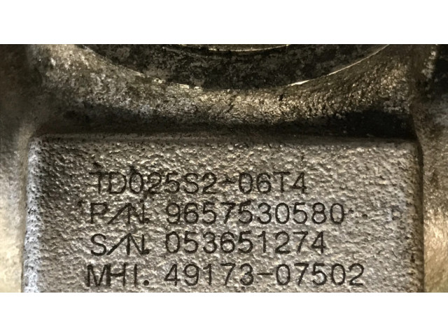 Turbodmychadlo Турбина 9657530580, 053651274   Ford Focus 1.6  DV6