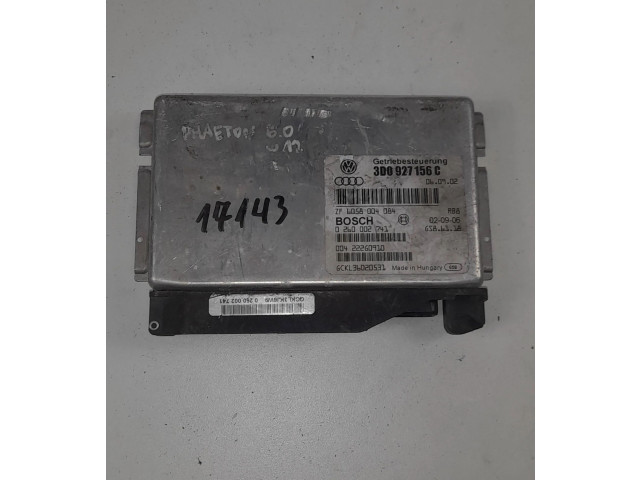 Блок управления коробкой передач 3D0927156C, 0260002741   Volkswagen Phaeton