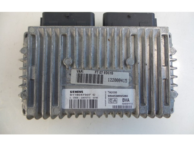 Блок управления коробкой передач 9645969580, 9645969580   Citroen C5