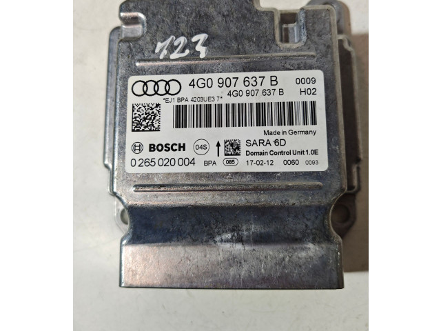 Блок подушек безопасности 4G0907637B, 4G0907637   Audi A6 C7
