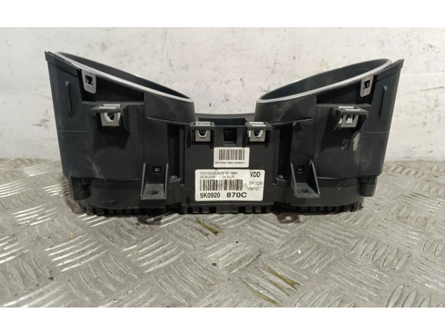 Панель приборов 5K0920870C Volkswagen Golf VI