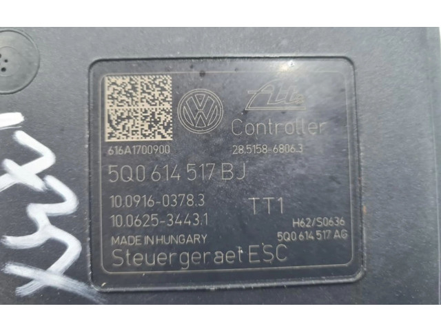 Блок АБС 5Q0614517BJ Volkswagen Golf Sportsvan 2014 - 2020 года