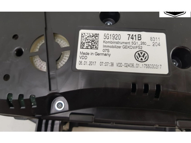 Панель приборов 5G1920741B, 5G1920741B Volkswagen Golf VII