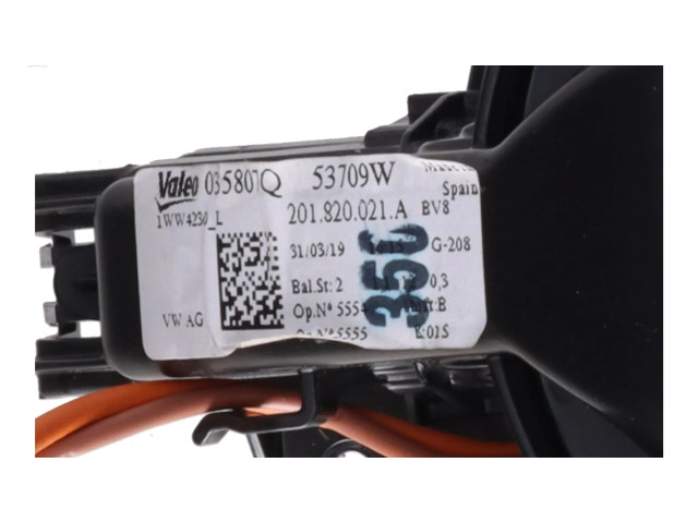 Вентилятор печки 201820021A Audi A1